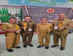 Pj. Gubernur NTT Bersama 3 Bupati dari NTT Raih Penghargaan Innovative Government Award (IGA) 2023