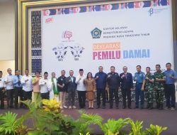 Kemenag Provinsi NTT Gelar Deklarasi Pemilu Damai