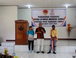 Pengukuhan Pengurus Special Olympics NTT: Mendorong Kesempatan dan Pusat Perhatian Bagi Anak Berbakat Khusus