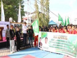 Penjabat Gubernur NTT Melepas Peserta Jalan Sehat Dalam Rangka Milad Muhammadiyah ke 111