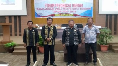 Forum Perangkat Daerah Kupang Merencanakan Pembangunan Jangka Panjang.