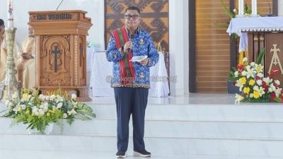 Pj. Wali Kota Hadiri Penahbisan Gereja Katedral Kupang