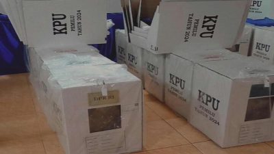 Warga Desa Oringbele Flores Timur Antusias Mengikuti Pemilu