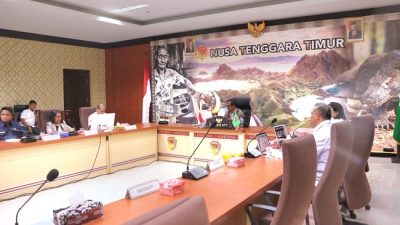 Penjabat Gubernur NTT Pimpin Acara High Level Meeting (HLM) Tim Pengendali Inflasi Daerah (TPID) Provinsi NTT
