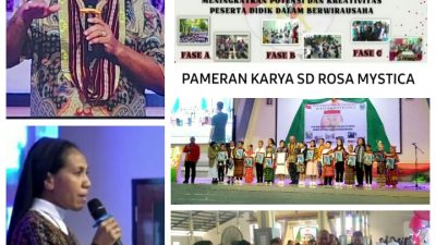SD Katolik Rosa Mystica Kupang Terbitkan 3 Buku