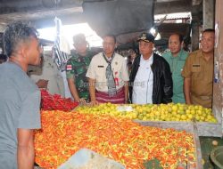Sidak Pasar Bersama TPID, Pj. Wali Kota Imbau Masyarakat Tidak Panic Buying