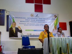Sosialisasi KIE Makanan dan Obat di Gereja Bukit Zaitun