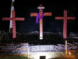 Memperingati Sengsara Yesus dengan Lomba Kreasi Salib