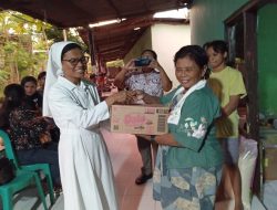 Tumbuhkan Rasa Empati Anak, Paud Maria Pia Mastena Berkunjung Ke Panti