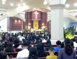 Umat Katolik Bersukacita dalam Perayaan Kebangkitan Tuhan Yesus