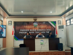 BMKG NTT Gelar Konferensi Pers Awal Musim Kemarau 2024 Secara Virtual