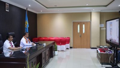 Pj. Wali Kota Ikuti Rakor Terkait Isu-Isu Strategis Pilkada dan Tata Kelola Penyelenggaraan Pemerintah Daerah