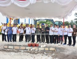 Pj. Wali Kota Hadiri Ground Breaking SMP & SMA Sekolah Kasih Yobel