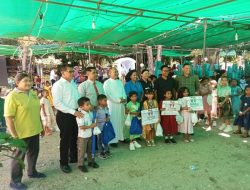 Lomba Paskah Anak-Anak di Paroki Naesleu dengan Dukungan Bank NTT