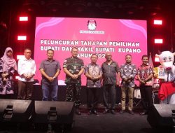 Bupati Kupang Hadiri Peluncuran Tahapan Pemilihan Bupati dan Wakil Bupati Kupang Tahun 2024