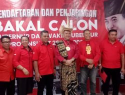 Roy Bulan Daftar Sebagai Bakal Calon Gubernur NTT Bersama PDIP