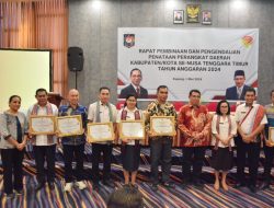 Pemkot Kupang Raih 2 Penghargaan Sekaligus Kompetisi KOIN-YANLIK Tingkat Provinsi NTT 2023