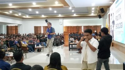 Rocky Gerung Ajak Perjuangkan Keadilan Sosial dan Kemanusiaan