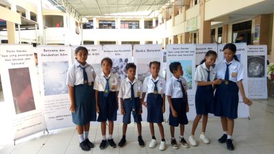 FKM UNDANA Edukasi Anak-Anak  tentang Perubahan Iklim di NTT