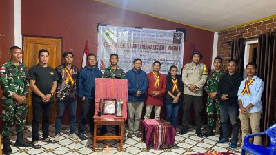 KMK St. Stanislaus FH UNDANA Sosialisasikan Hukum di Desa Perbatasan