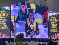 UNDANA Kupang Mencetak 1.203 Wisudawan
