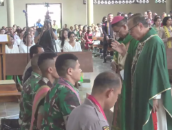 30 Pengurus Dewan Pastoral TNI dan POLRI wilayah Keuskupan Atambua Dilantik