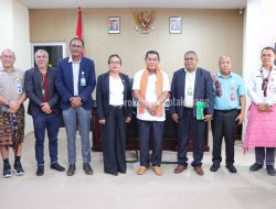 Penjabat Sekda Terima Delegasi Timor Leste