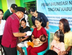 Penjabat Bupati Kupang Ajak Anak Vaksin Polio