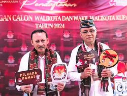 Paket ‘Sahabat’ Resmi Daftar Pilwalkot Kupang