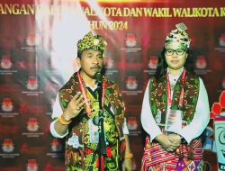 Paket Gacor Lengkapi Dokumen Pendaftaran di KPU Kota Kupang
