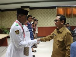 Tatap Muka Bersama Paskibraka Provinsi NTT, Pj. Gubernur Ayodhia Kalake Berikan Apresiasi dan Motivasi Semangat Belajar