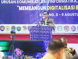 Pj. Gubernur NTT Ayodhia Kalake Buka Rakor Urusan Komunikasi dan Informatika, Persandian dan Statistik Tingkat Provinsi NTT