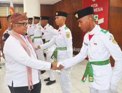 Pj. Walikota Kupang Kukuhkan 36 Calon Paskibraka Kota Kupang Tahun 2024
