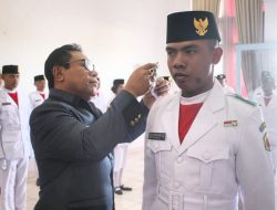 Kukuhkan Anggota Paskibraka Kab.Kupang Tahun 2024, PJ.Bupati Nyatakan Pentingnya Semangat Patriotisme da Nasionalisme Pemuda Masa Kini
