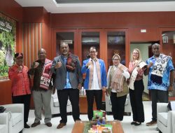 Pj. Gubernur NTT Andriko Susanto Terima Kunjungan Menteri Pengembangan Desa, Maritim dan Penanggulanggan Bencana Republik Fiji dan Delegasi di NTT