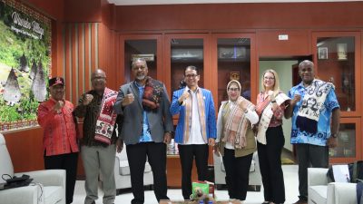 Pj. Gubernur NTT Andriko Susanto Terima Kunjungan Menteri Pengembangan Desa, Maritim dan Penanggulanggan Bencana Republik Fiji dan Delegasi di NTT