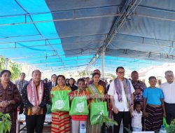 Pj. Wali Kota Kupang Hadiri Peluncuran Bantuan Pangan Pengentasan Rawan Stunting Tahun 2024