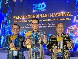 Provinsi NTT Raih Penghargaan TP2DD Terbaik 2024 Untuk Wilayah Nusampua