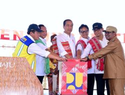 Hari kedua Kunker ke NTT, Presiden Jokowi didampingi Pj. Gubernur NTT, Resmikan Bendungan Temef