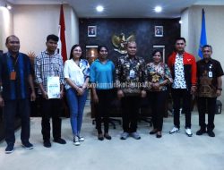 Pj. Wali Kota Kupang Terima Audiensi Panitia Pemuda Jemaat Bethlehem Oesapa Barat untuk Festival Musik Rohani