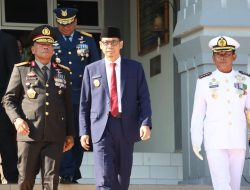 Pj. Gubernur Andriko Susanto Hadiri Upacara Peringatan HUT ke – 79 TNI