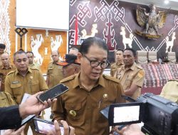 Pj. Gubernur NTT Koordinasi Langkah Mitigasi Erupsi Gunung Lewotobi Laki-Laki