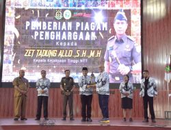 Peringati HUT PGRI dan HGN, Pj. Wali Kota Dukung Program JAGA GURU Kejati