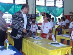 PJ. Wali Kota Berkunjung di Sejumlah Sekolah Wilayah Kecamatan Kota Lama, Dorong Budaya Antri dan Belajar Mandiri