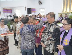 Pj. Wali Kota Kupang Dukung Pembangunan Gedung Serbaguna Jemaat Moria Liliba