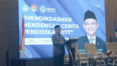 Menteri Pendidikan Dasar dan Menengah Kunjungi NTT, Gelar Mendikdasmen Mendengar Cerita Pendidikan NTT