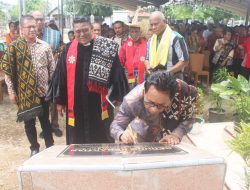 Peresmian dan Penthabisan Gedung Gereja Lindamanu Batubao