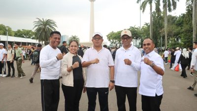 Gubenur dan Wakil Gubenur NTT Terpilih Ikut Prosesi Gladi Kotor Jelang Pelantikan Kepala Daerah.