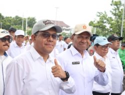 Di Tengah Guyuran Hujan, Gubernur dan Wakil Gubernur NTT Terpilih Laksanakan Galdi Bersih Pelantikan