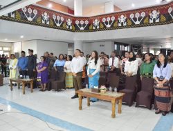 Perdana, Wali Kota dan Wakil Wali Kota Hadiri Ibadah Penyegaran Iman ASN Pemkot Kupang